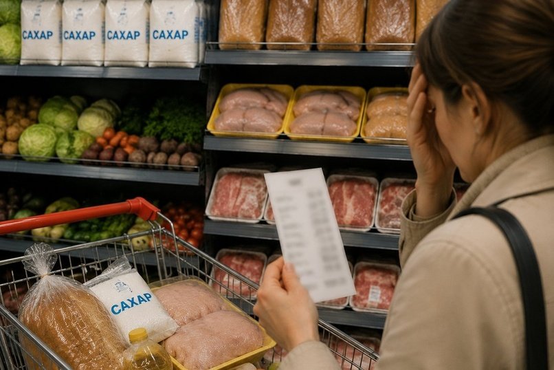 Сахар, курица и хлеб продолжают дорожать, а статистика рисует обратное