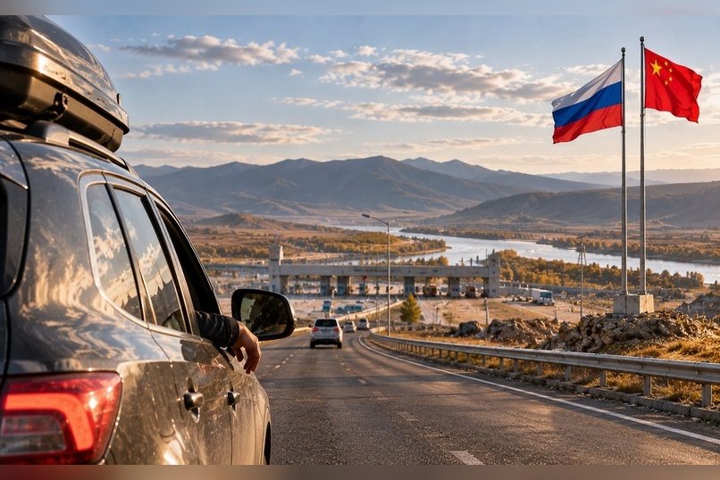 Россиянам могут разрешить ездить в Китай на личных автомобилях