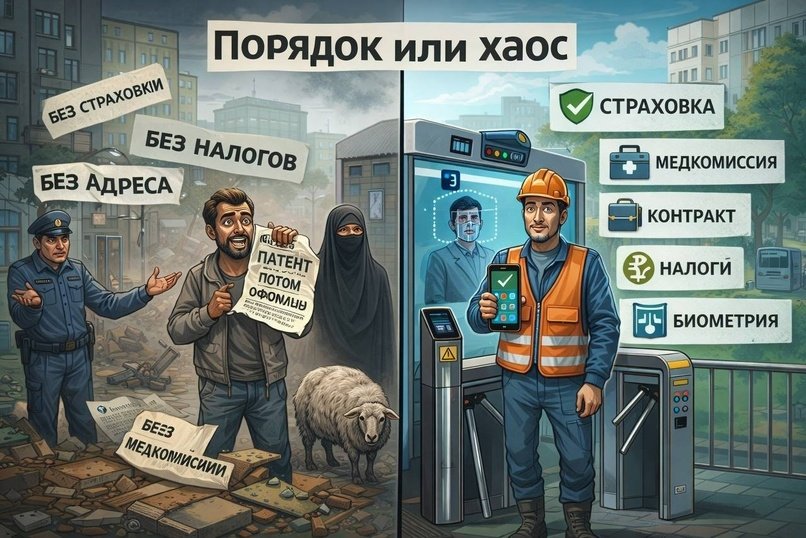 Мигранты по правилам или полная перезагрузка. Россия должна довести миграционную систему как в Дубае