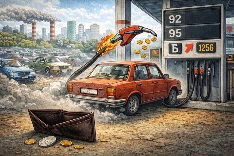 Бензин одной марки подорожал в Забайкалье