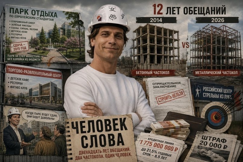 Человек слова.  Двенадцать лет обещаний. Два частокола. Один человек.