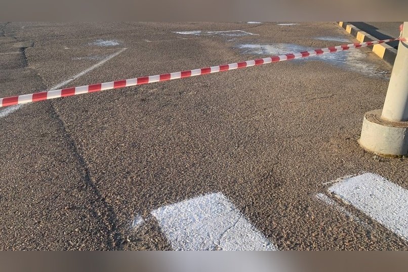 Оградительную ленту заметили около факультета ЗабГУ