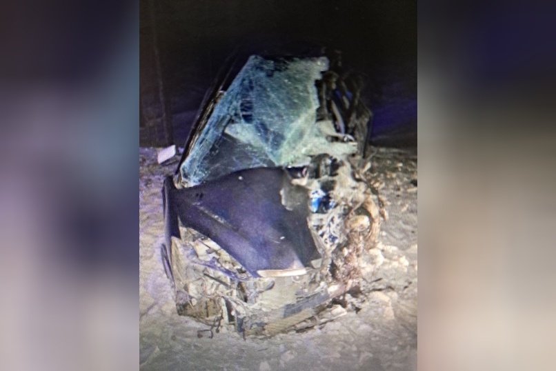 Два автомобиля столкнулись на трассе в Забайкалье