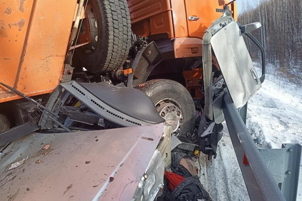 Страшное ДТП с двумя погибшими произошло 31 января на трассе Чита-Хабаровск