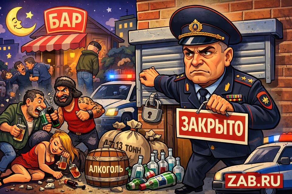 Алкоголь и преступность в Забайкалье: треть преступлений совершают пьяные