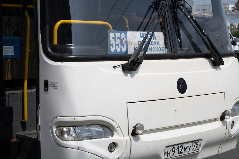 В Забайкалье отменены востребованные рейсы автобуса №553
