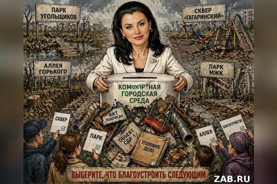 Голосование как чёрная метка. Как в Чите осваивают федеральные деньги на «комфортную среду».