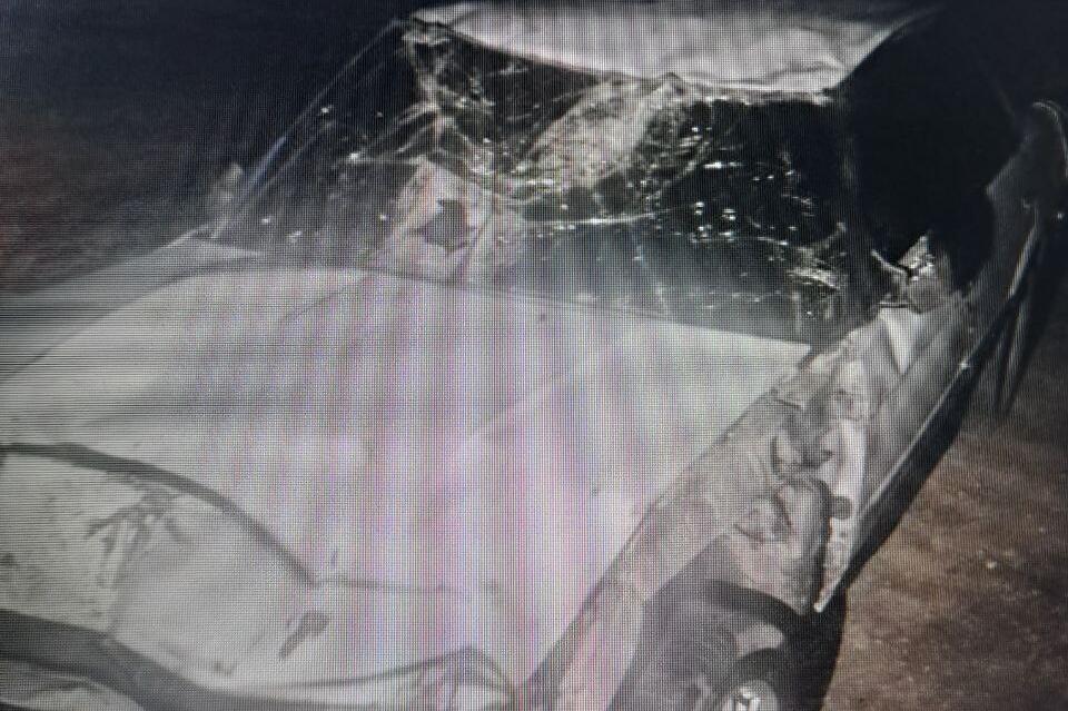 Подросток за рулем автомобиля наехал на препятствие селе Верх-Чита