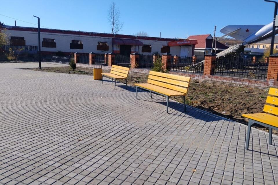 В Оловянной открыли обновлённую центральную площадь