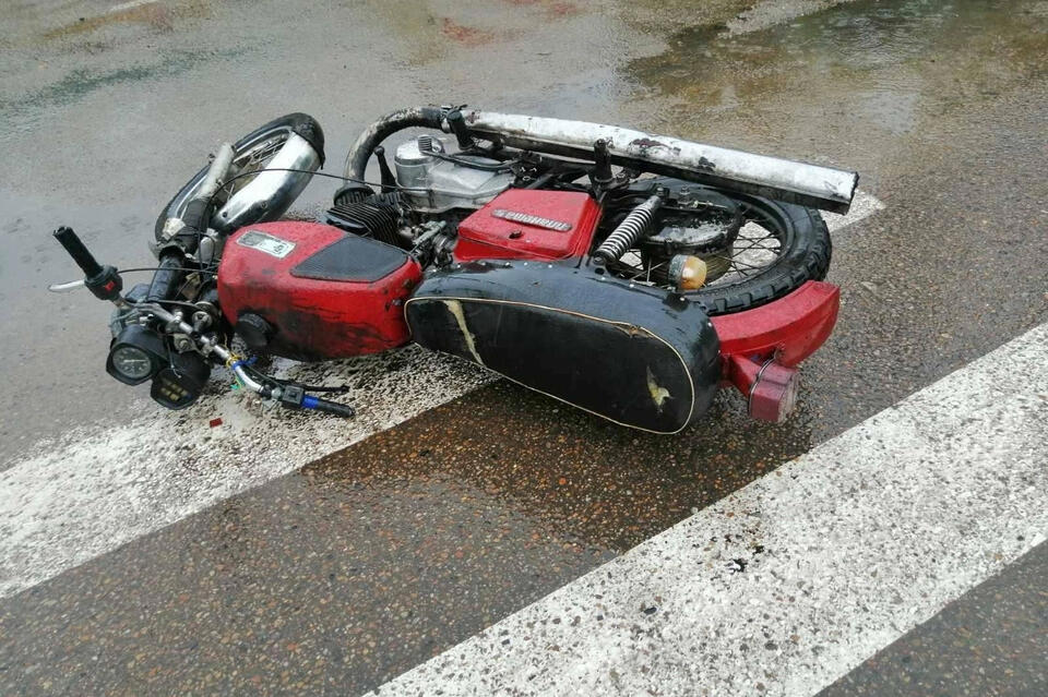 Два мотоцикла столкнулись в Нерчинско-Заводском районе