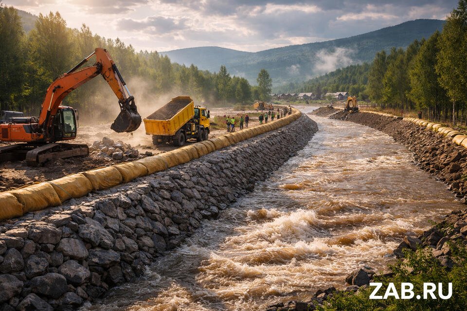 Забайкалье потратит на защиту от паводков в 100 раз больше, чем в 2019-м