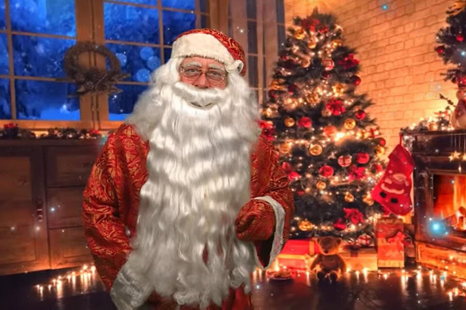 Дед Мороз с ZAB.TV поздравил зрителей канала с Новым годом