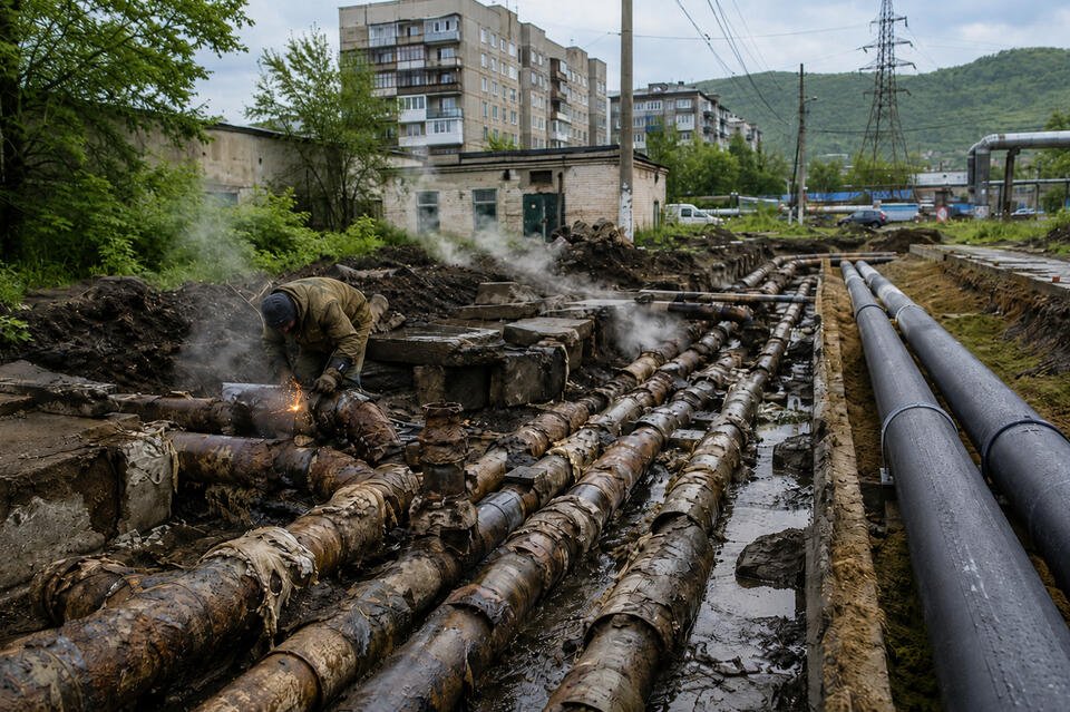 Трубы старше, чем чиновники: почему Забайкалье продолжает латать дыры, пока другие регионы меняют инфраструктуру