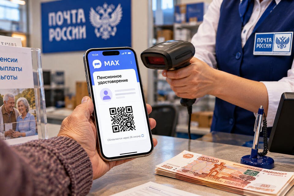 Пенсия по QR-коду: Минтруд предложил получать выплаты через «Макс» вместо паспорта