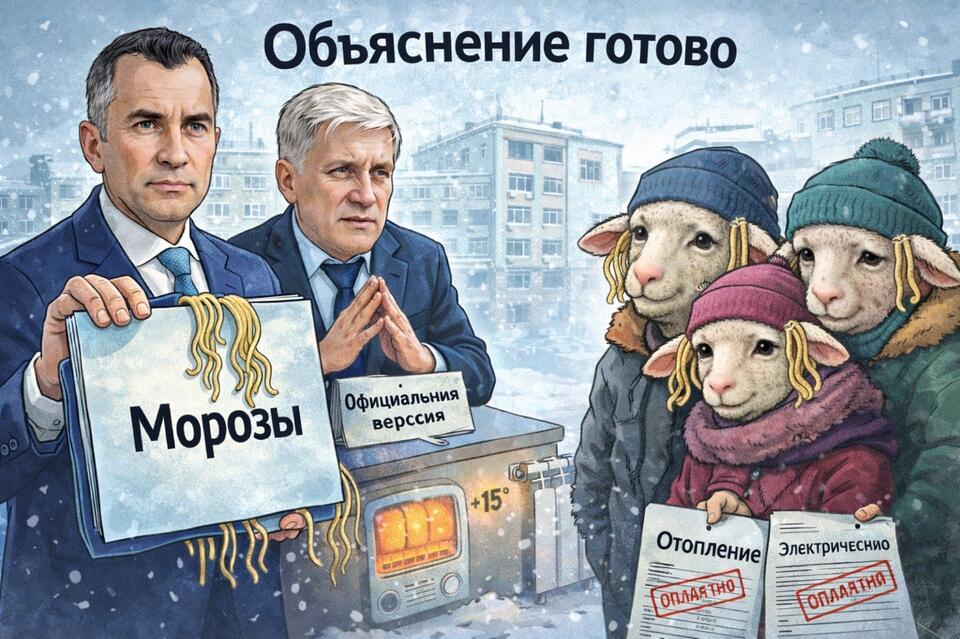 Чита мёрзнет: когда морозы становятся удобным объяснением