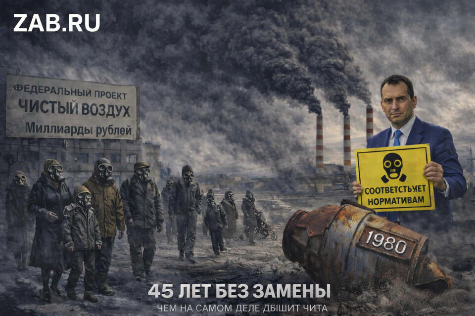 Почему Чита задыхается: ТЭЦ-1 работает на очистке дымовых газов 1980 года