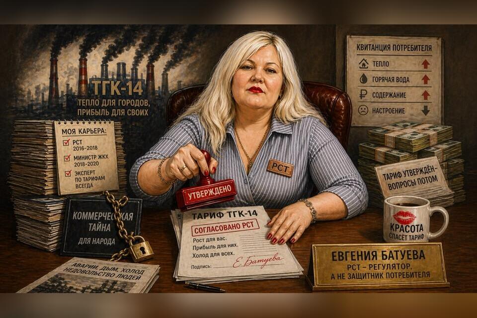 Подпись под тарифом. Почему в истории ТГК-14 нельзя обойти Евгению Батуеву
