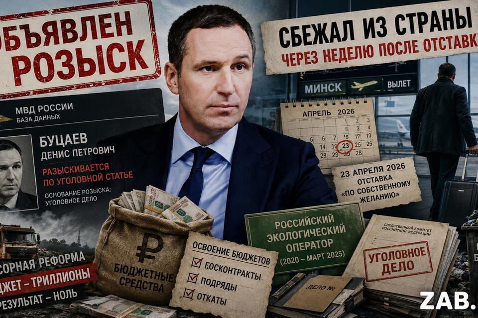 Бывший замминистра экологии Буцаев сбежал из России