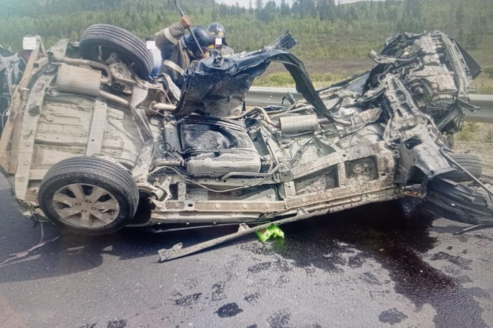 «Хонда-Фрид» и большегруз столкнулись в Хилокском районе