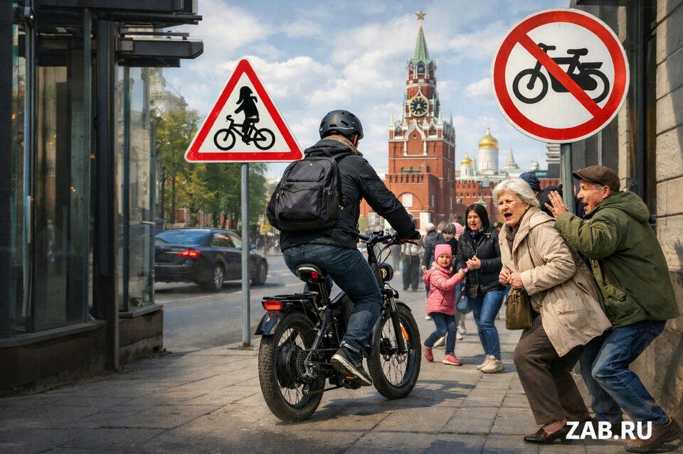 Президент России берется за электровелосипеды: тротуары под угрозой?