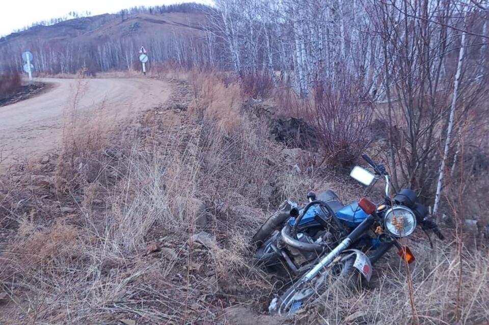 Водитель мотоцикла погиб в Шилкинском районе