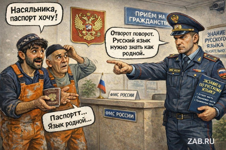 Почему экзамен по русскому языку для мигрантов должен быть жёстким