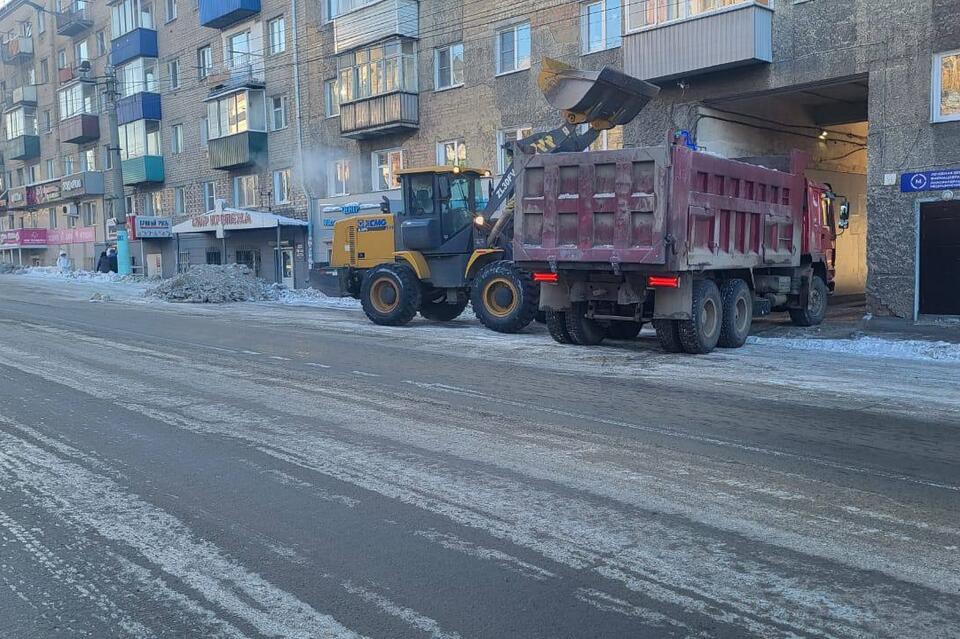 Мэрия: мы очищаем Читу от сугробов