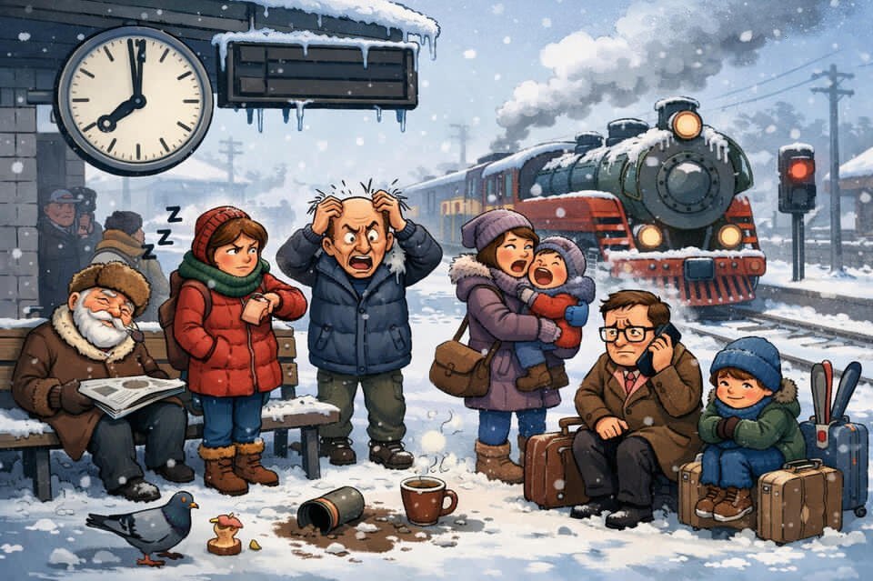 Поезд Чита - Москва задерживается почти на три часа