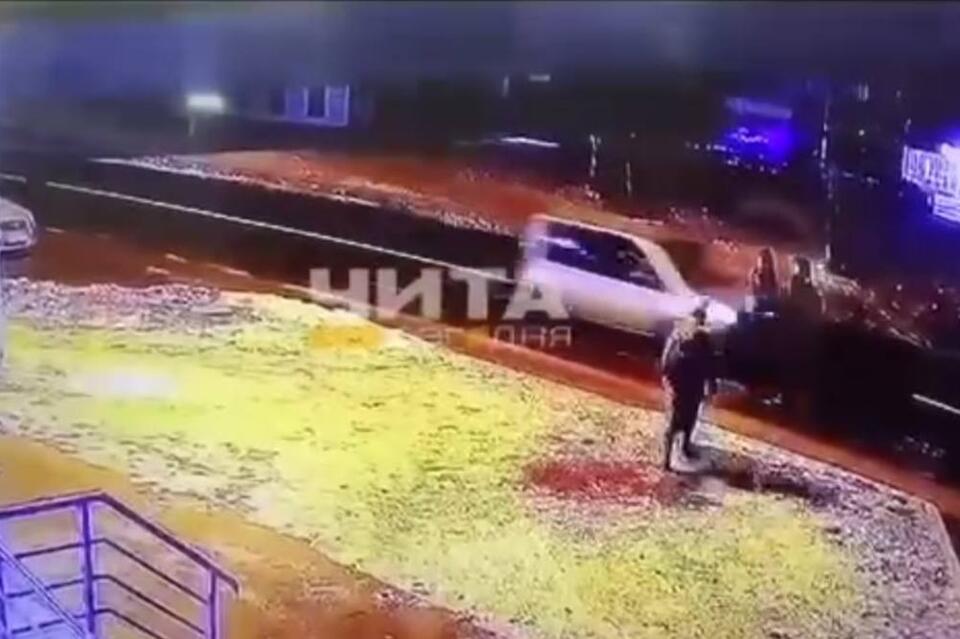 Появилось видео наезда автомобиля на ребенка в Чите