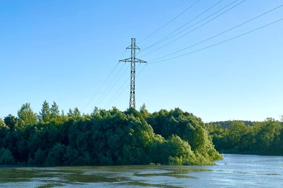 Подтопленной ЛЭП в Акшинском районе заинтересовалась прокуратура