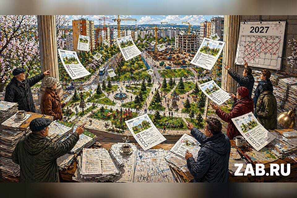 Читинцы выбирают, какой сквер спасти от запустения в 2027 году