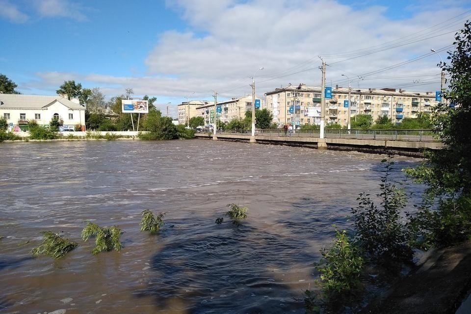 Из-за дождей на выходных в Забайкалье ожидается рост уровня воды в реках