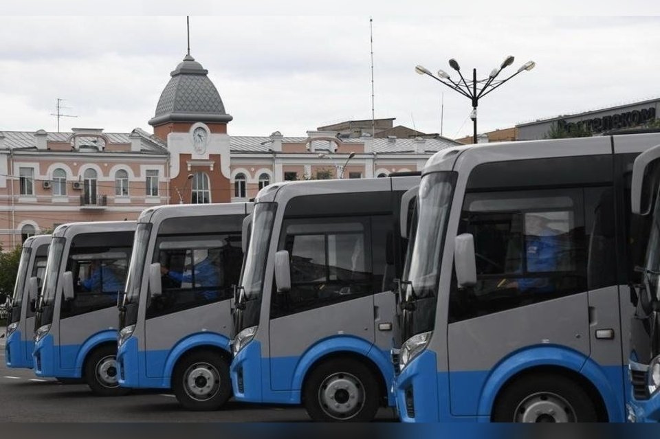 В Чите простаивают около трети пассажирских автобусов