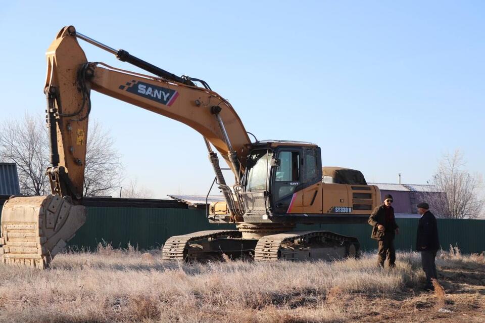 Насыпи возводят в трех районах Читы