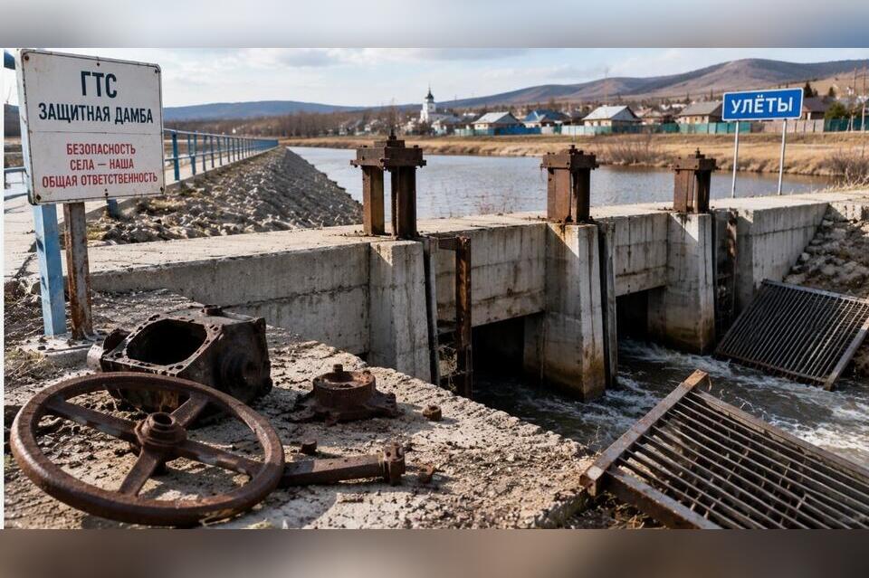 Минприроды Забайкалья сообщило о краже с дамбы в Улетах, угрожающей подтоплением села