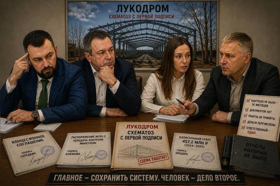Минспорт показал на Минстрой