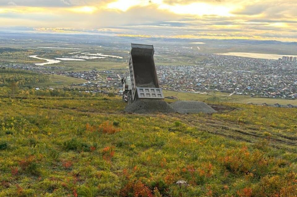 В Чите продолжается работа по созданию Большой Сухотинской тропы