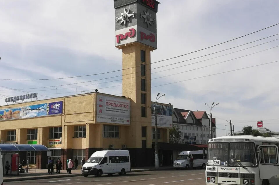Здания вокзала снесут в Чите - администрация