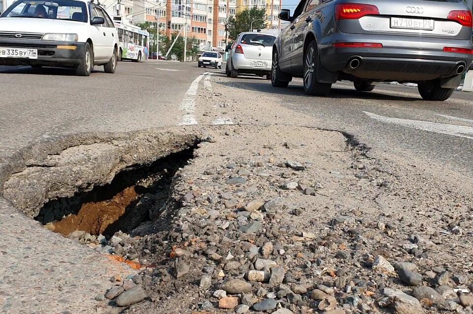 Сотни миллионов рублей вложили власти в дороги Читы