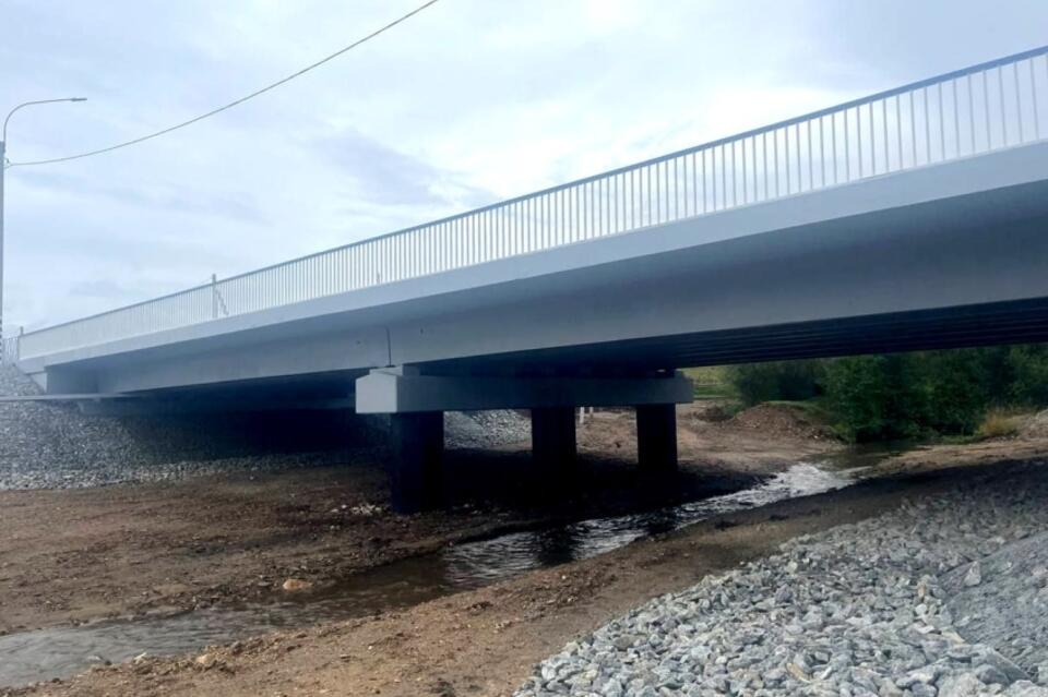 В селе Подойницыно построили железобетонный мост