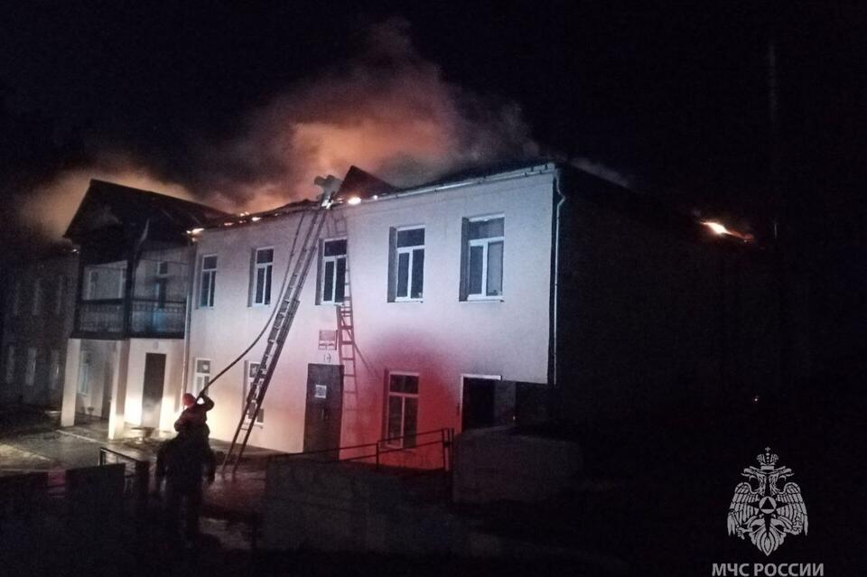 В Забайкалье дом культуры едва не сгорел из-за голубиного помёта