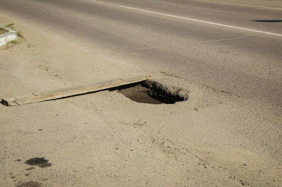 Полсотни километров убитых дорог появилось в Чите за четыре года