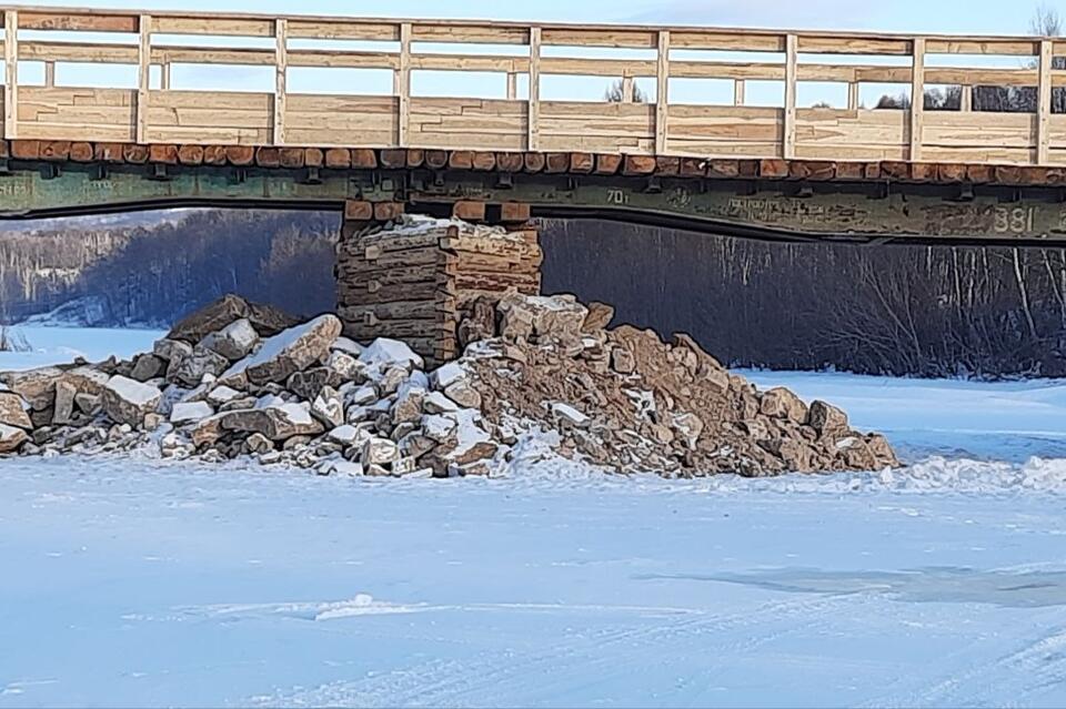Жители забайкальского села боятся, что их новый мост смоет паводками