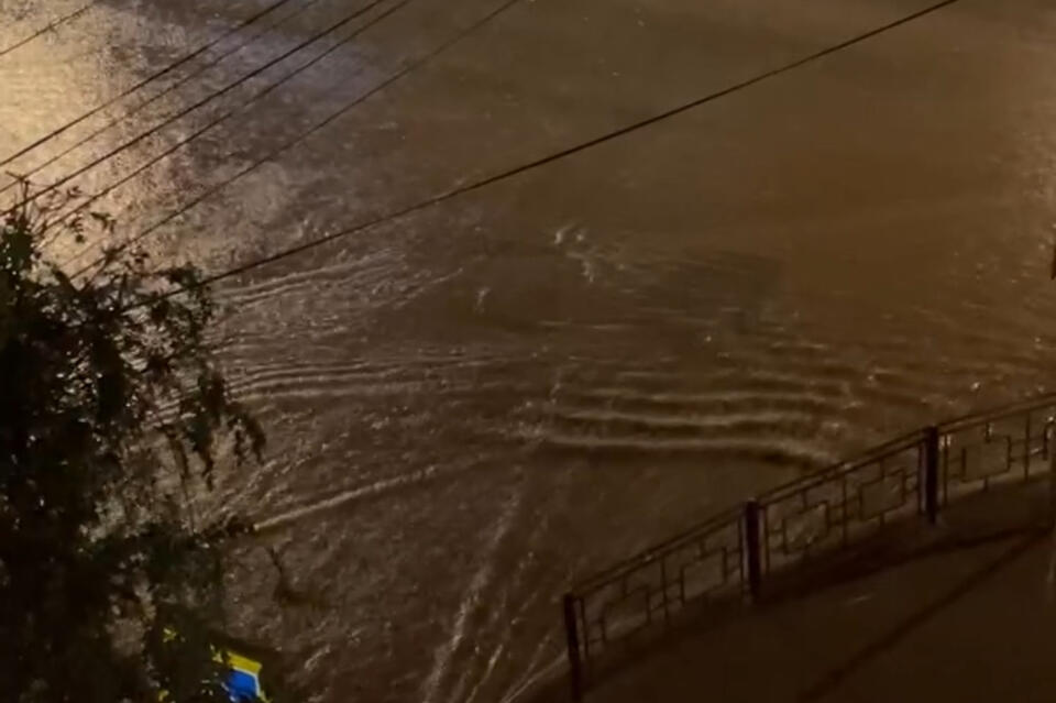 Чита снова тонет из-за дождя