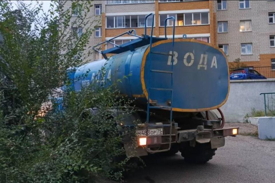 Ремонтные работы не помогли вернуть водоснабжение в один из домов Читы