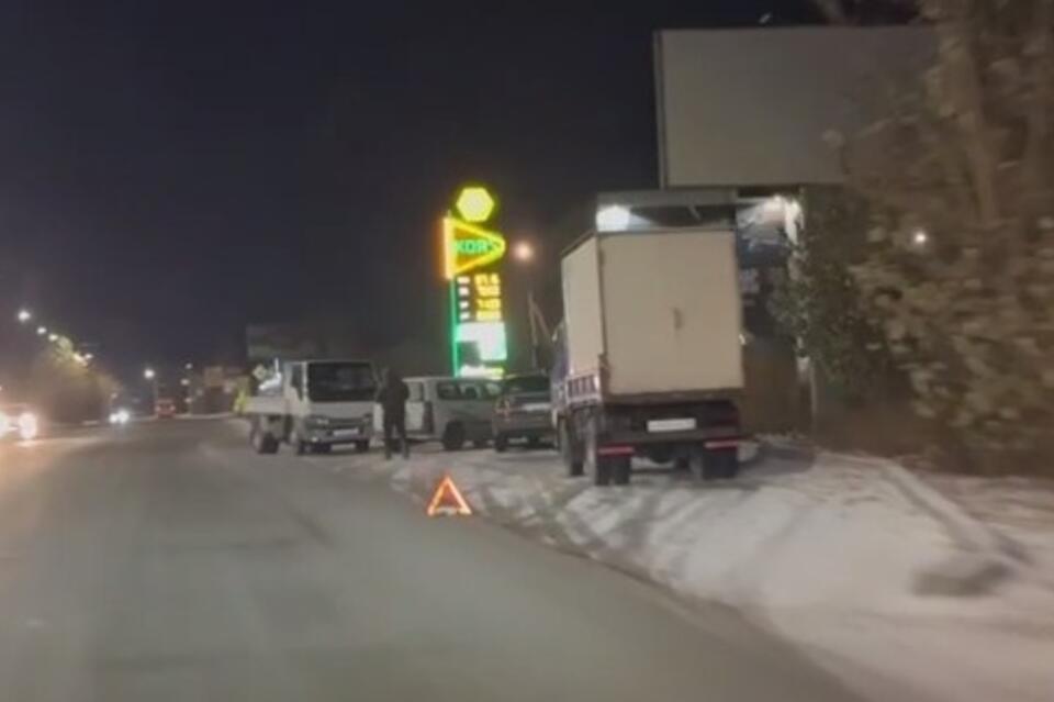 На Магистральной в Чите произошло ДТП