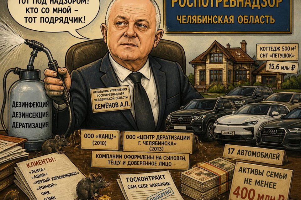 Чиновник и дезинфекция: как государственный надзор стал бизнесом на 400 миллионов рублей
