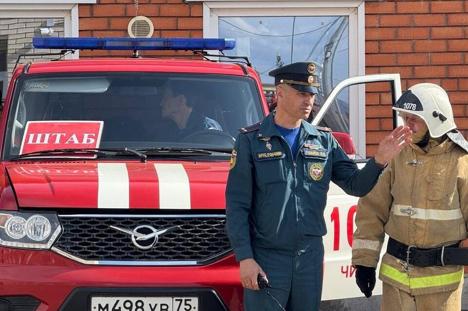 В одной из школ Смоленки прошли пожарные учения