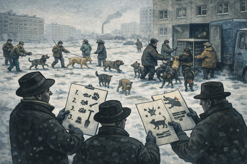 В Забайкалье решили по-новому бороться с бездомными собаками