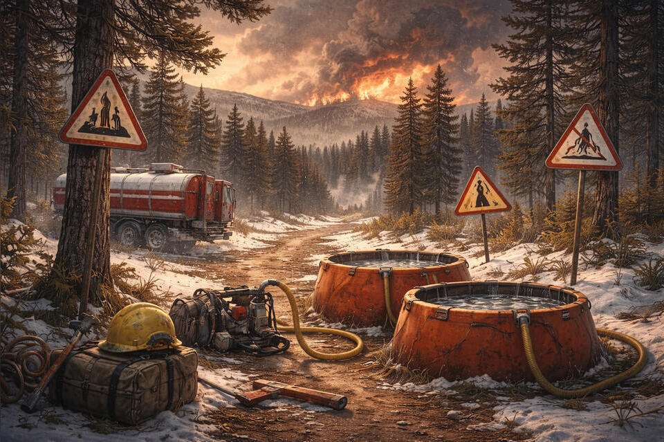 В Забайкалье ввели противопожарный режим в 23 округах, но это только начало